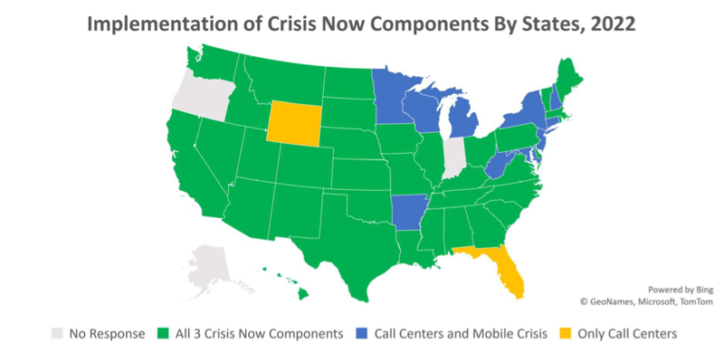 Implementation Of Crisic Now Components By States 2022