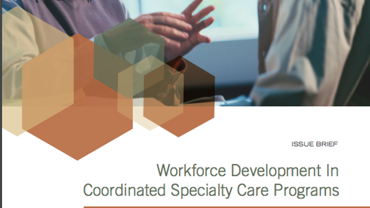 ISSUE BRIEF: Workforce Development In Coordinated Specialty Care Programs