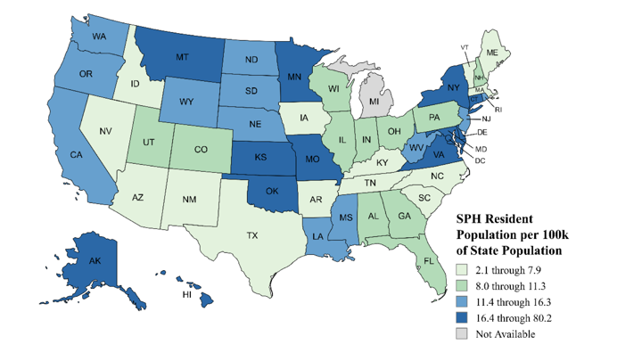 New NRI State Profiles Report: State Mental Health Agency Use of State Psychiatric Hospitals